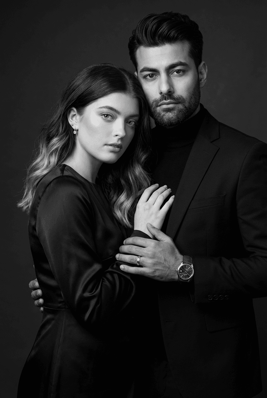 AI couple wedding photo background 9 - Professional romantic photography | Couple AI