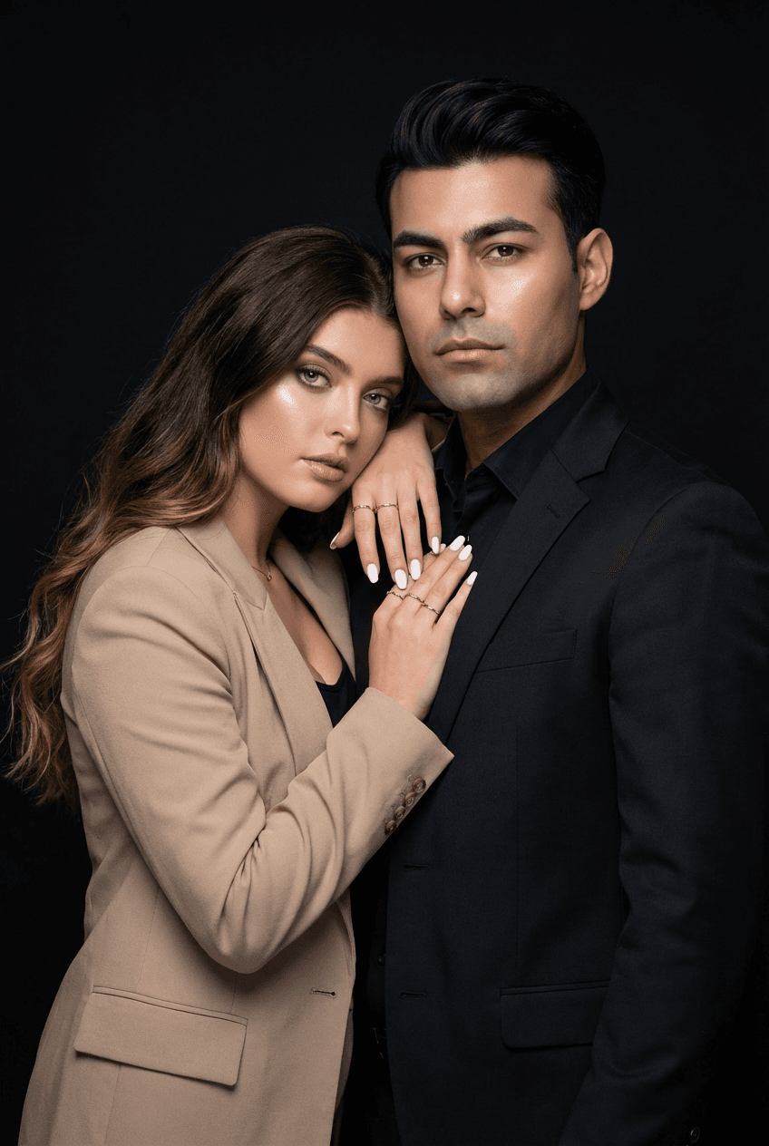 AI couple wedding photo background 7 - Professional romantic photography | Couple AI