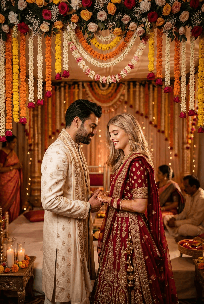 AI Indian Wedding Photo - Professional AI couple photo package | Couple AI