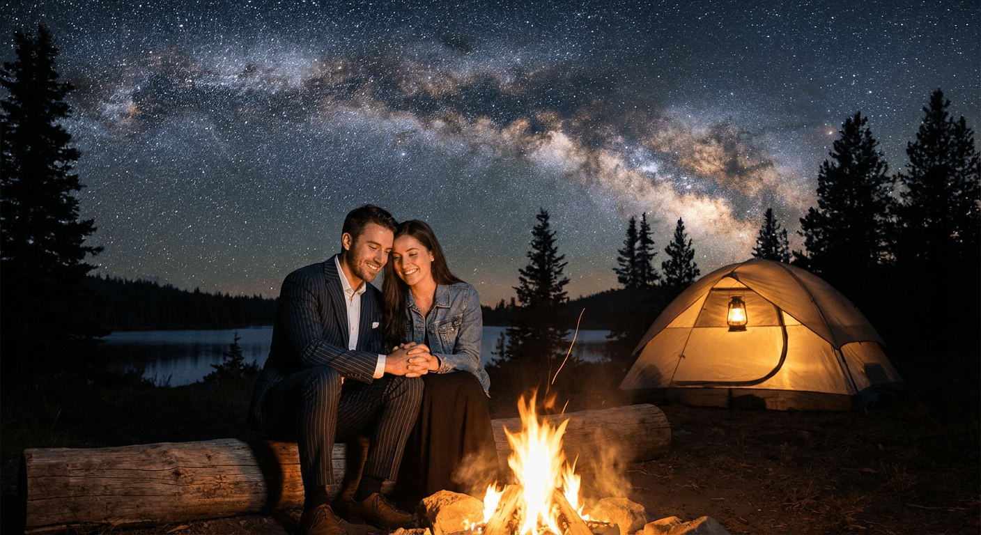 AI prompts can dramatically enhance lighting and color to transform ordinary couple photos | Couple AI - Professional AI Photo Generation