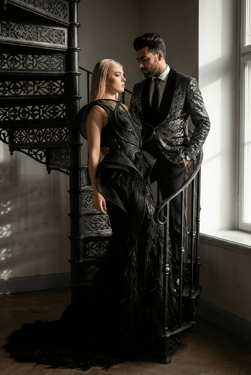 AI couple wedding photo background 5 - Professional romantic photography | Couple AI
