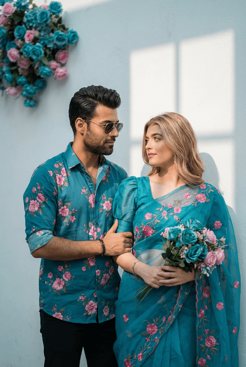 AI Cyberpunk Photo - Professional AI couple photo package | Couple AI