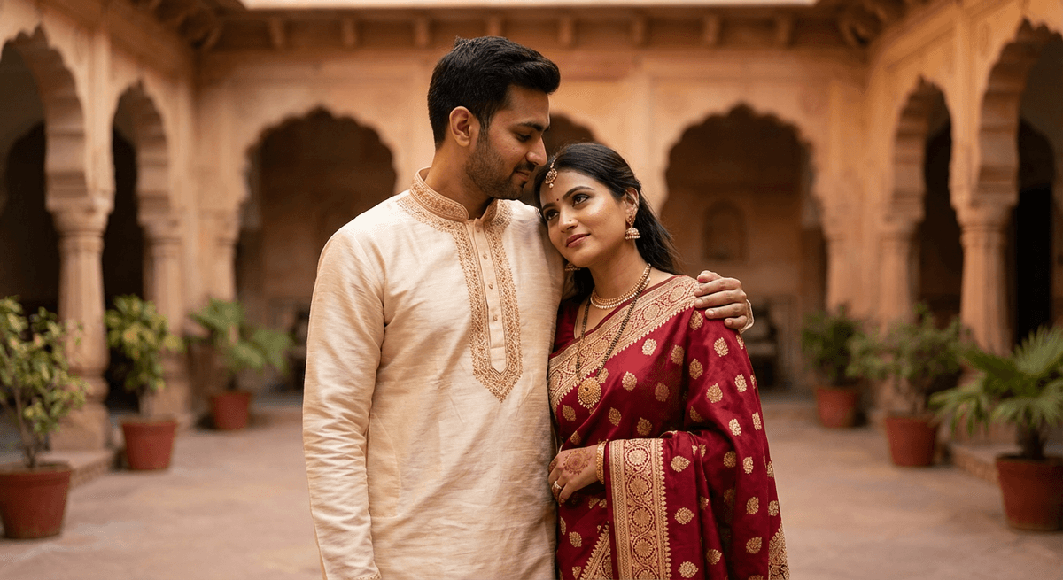 AI couple wedding photo background 11 - Professional romantic photography | Couple AI