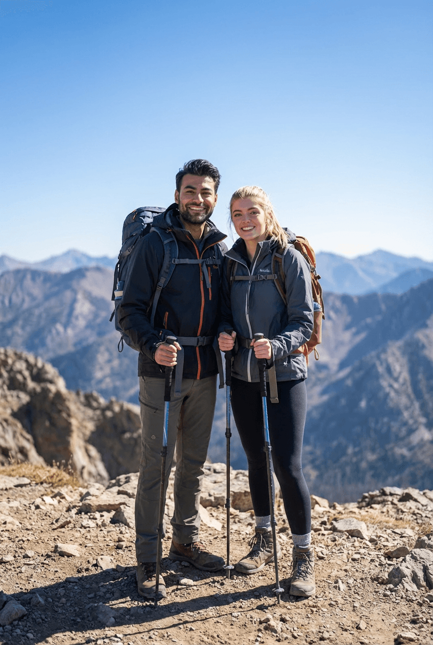 Nature & Outdoors Adventure - Professional AI couple photo package | Couple AI