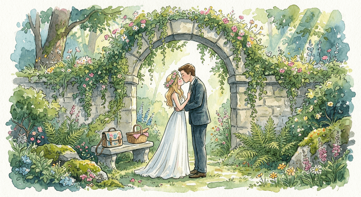 AI couple wedding photo background 6 - Professional romantic photography | Couple AI