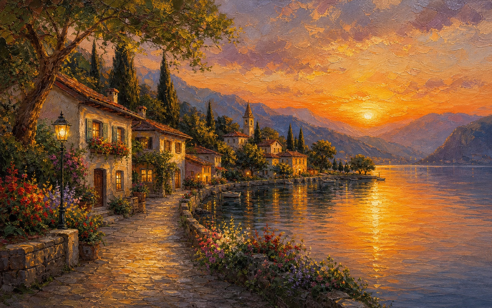Portraits, pets, landscapes, and memories — Oil painting result